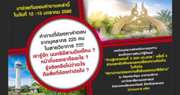 ขอเชิญบุคลากรสายวิชาการทุกท่าน ร่วมโครงการสัมมาทิฐิภิรมย์ “ก้าวสู่ทศวรรษที่ 3 ของ มก.ฉกส.” ครั้งที่ 4 ร่วมแลกรับฟังและแลกเปลี่ยนความคิดเห็น ในหัวข้อ “สถานการณ์และความยั่งยืนของนนทรีอีสาน”